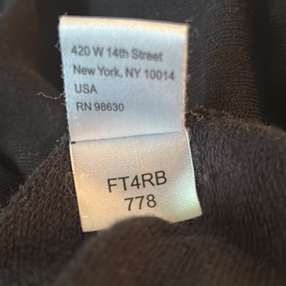 Lilla P Black Knit Ruffle Button Front Collar Jacket Cardigan Blazer - S - Picture 10 of 11